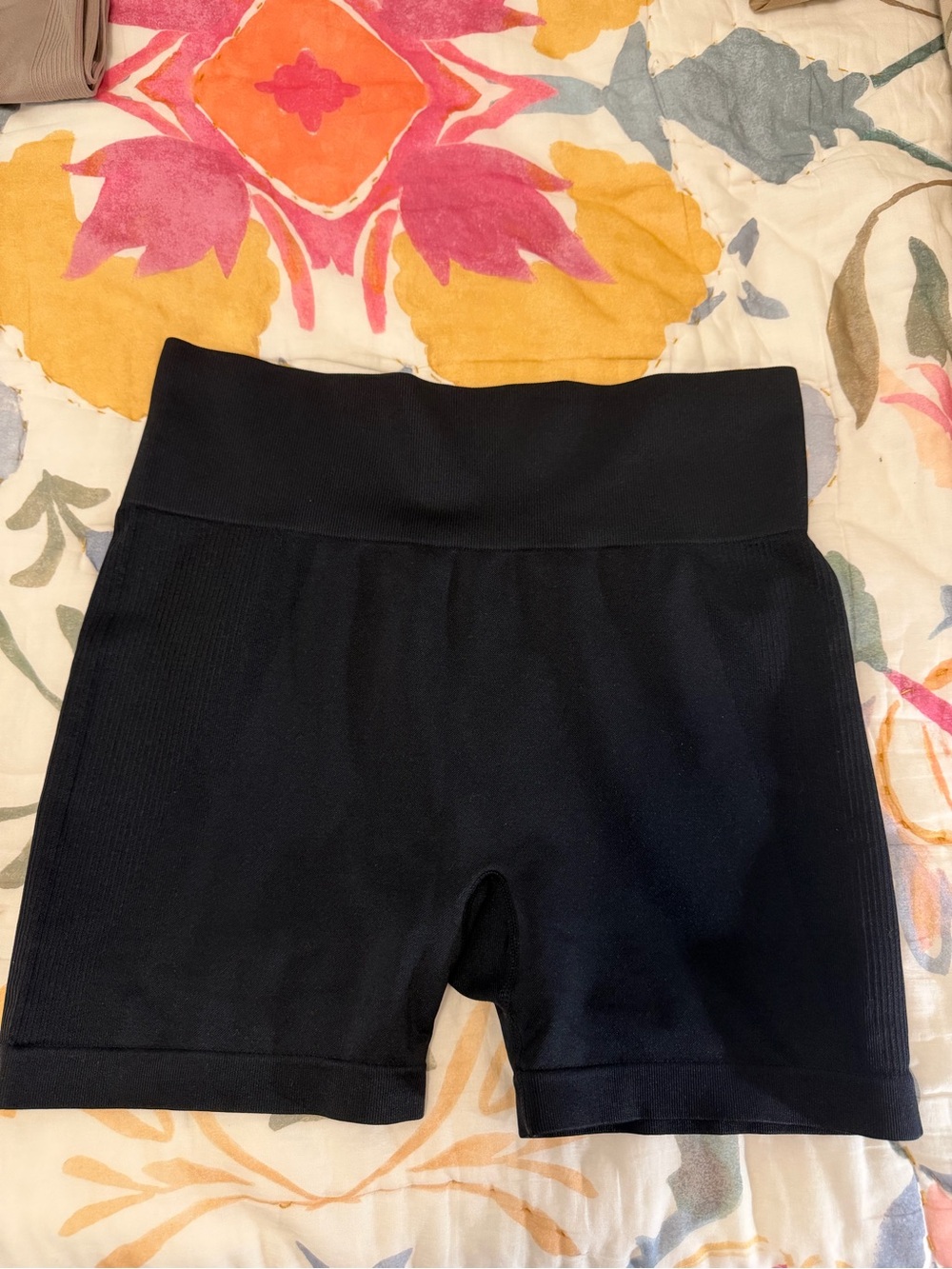 Primark Black High-Waist Seamless Bike Shorts